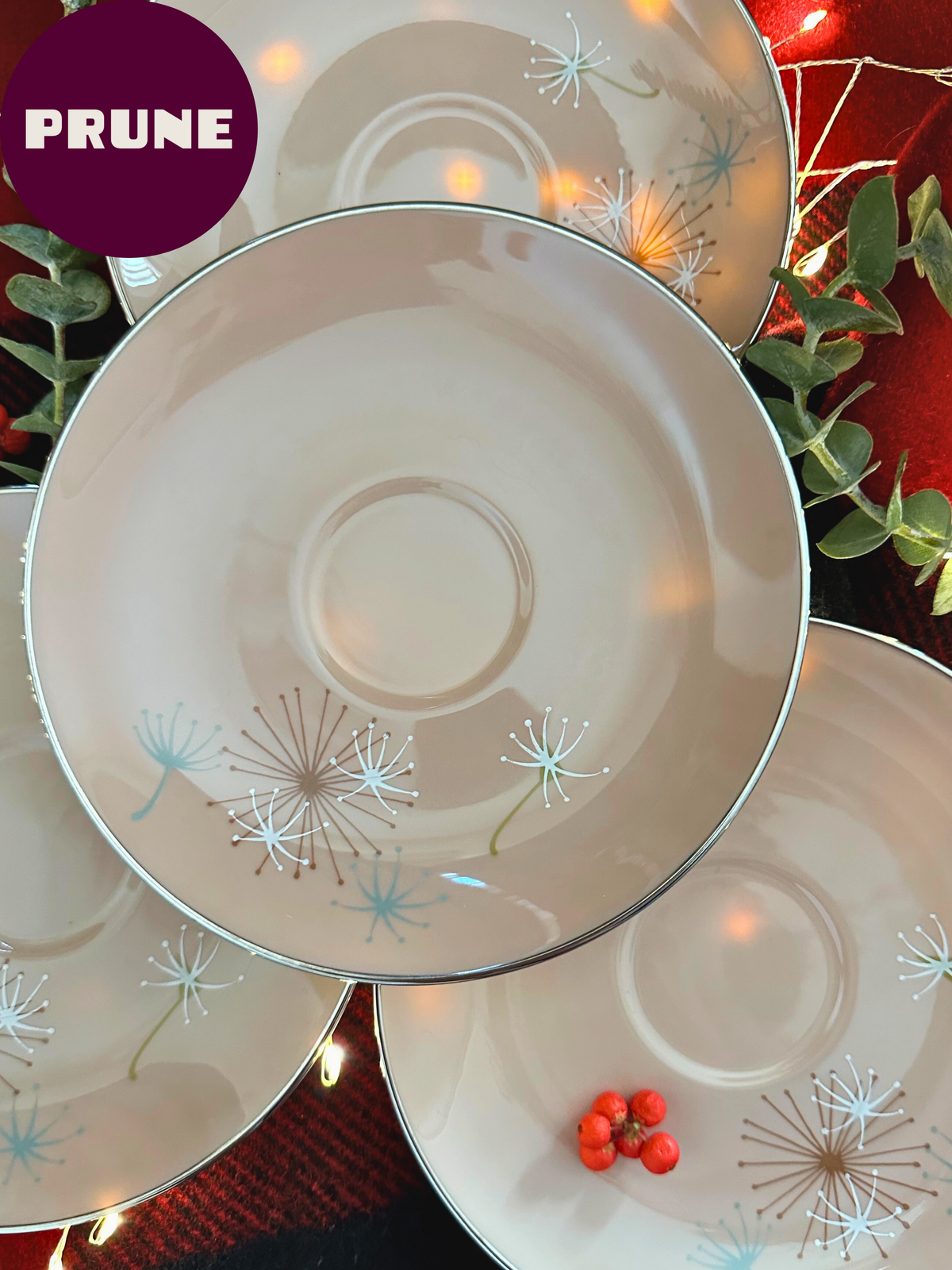 PRUNE HOLIDAY SELECTS: Franciscan Ballet saucers